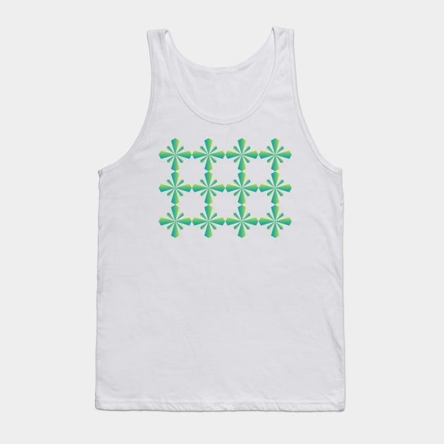 Emerald Pattern Tank Top by The E Hive Design